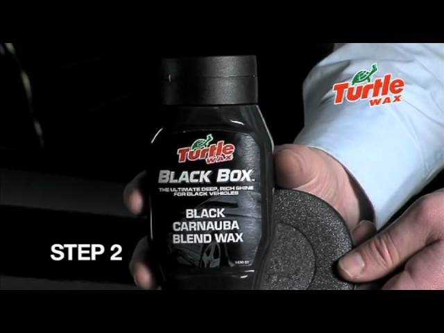 turtle wax black box k&auml;ytt&ouml;ohje
