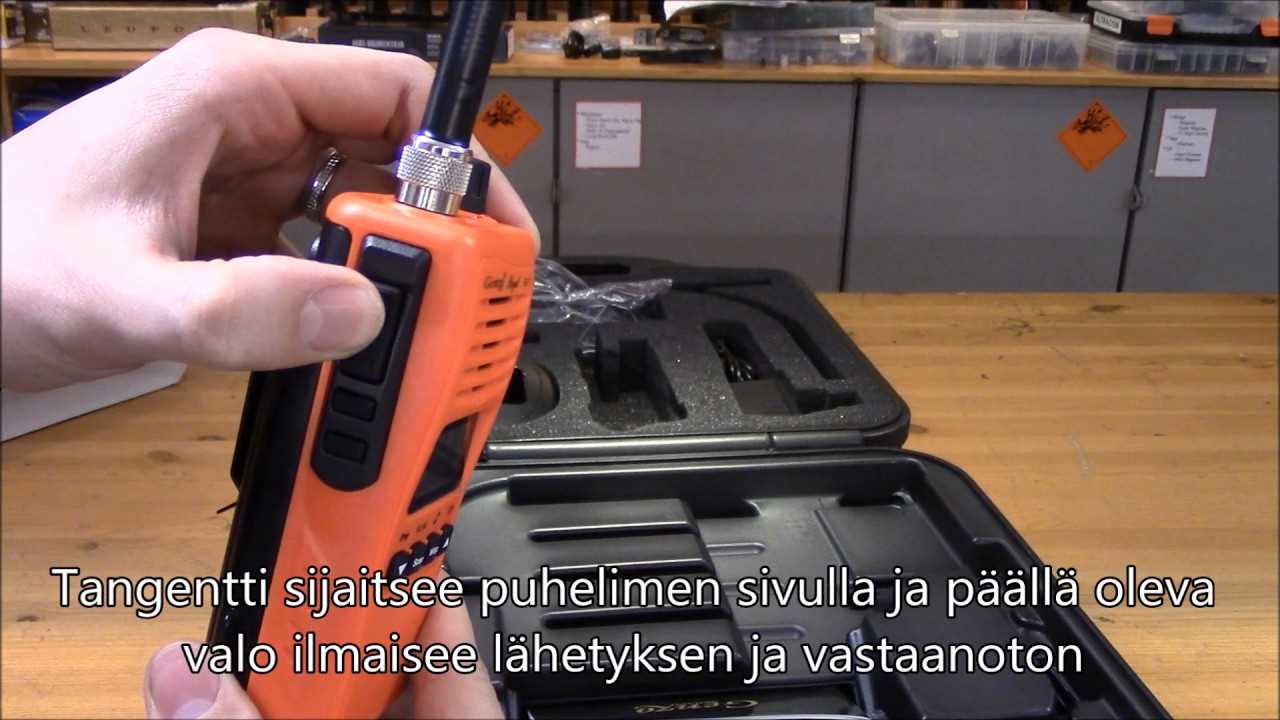 genzo royal 66xt vhf k&auml;ytt&ouml;ohje