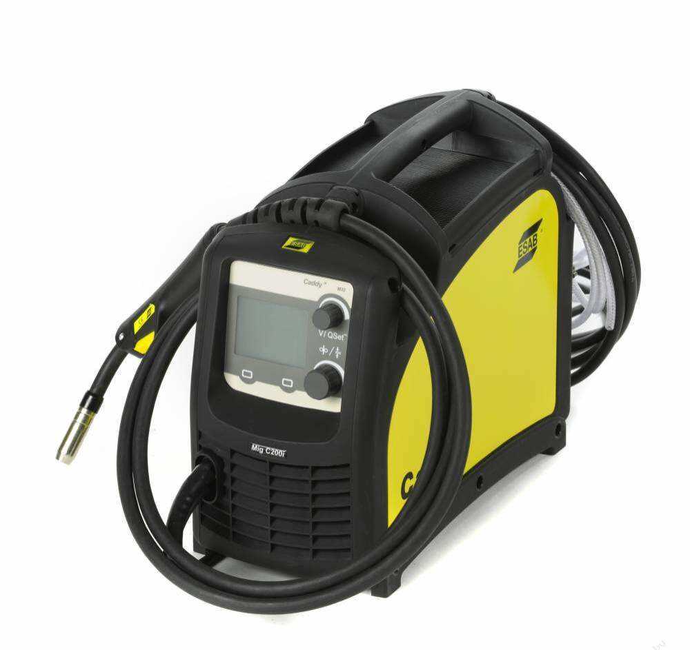 esab caddy mig c200i k&auml;ytt&ouml;ohje