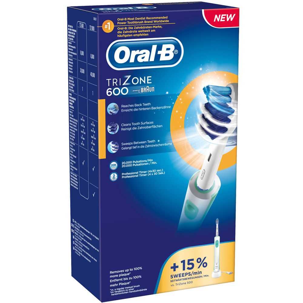 oral b trizone 600 k&auml;ytt&ouml;ohjeet