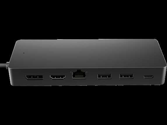 hp elite usb c docking station g4 k&auml;ytt&ouml;ohje
