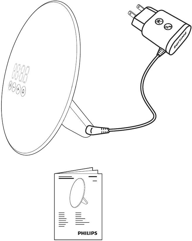 philips wake up light hf3500 k&auml;ytt&ouml;ohje