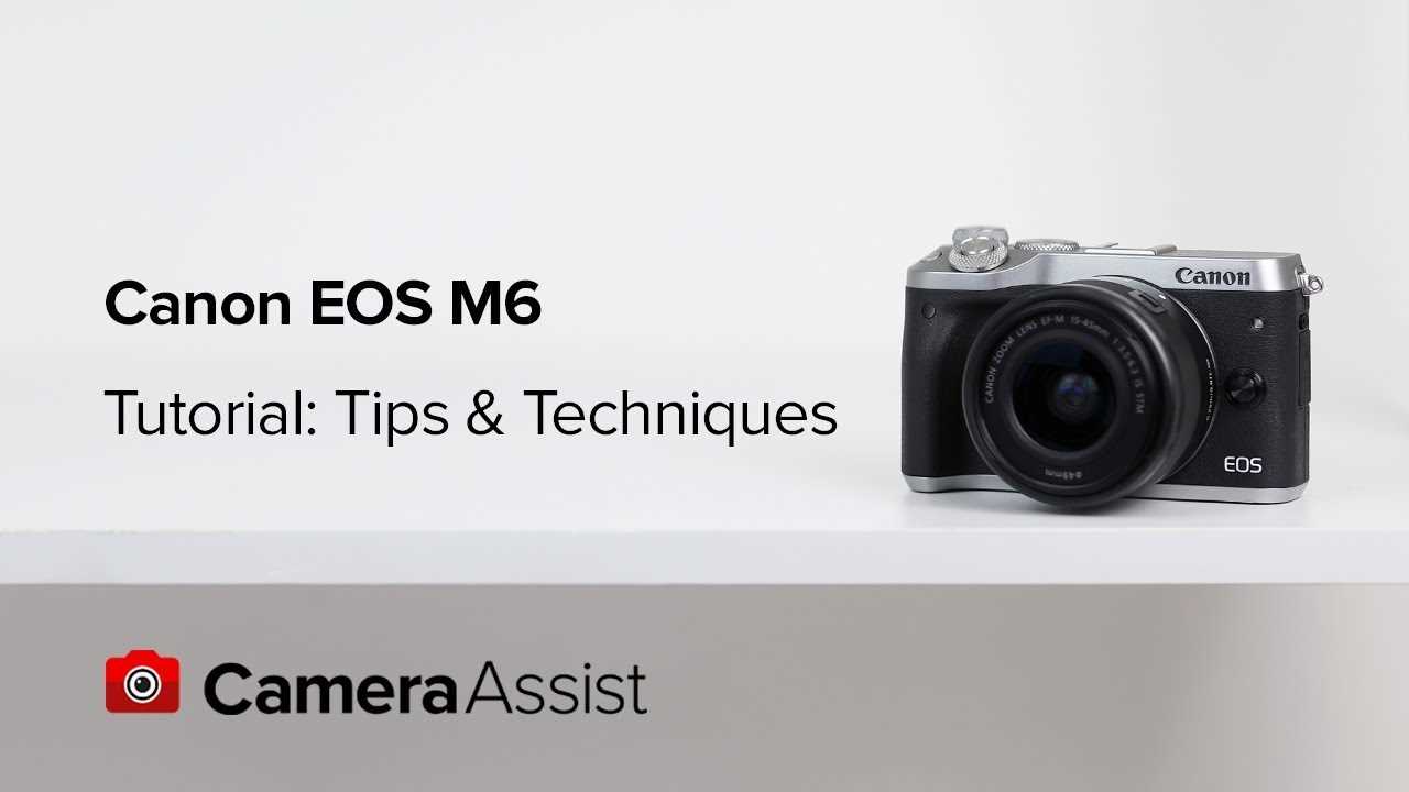 canon eos m6 k&auml;ytt&ouml;ohje