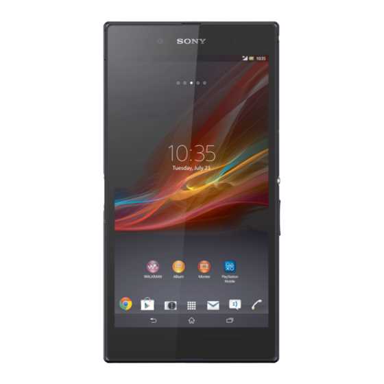 sony xperia xa ultra käyttöohje sony xperia xa ultra käyttöohje
