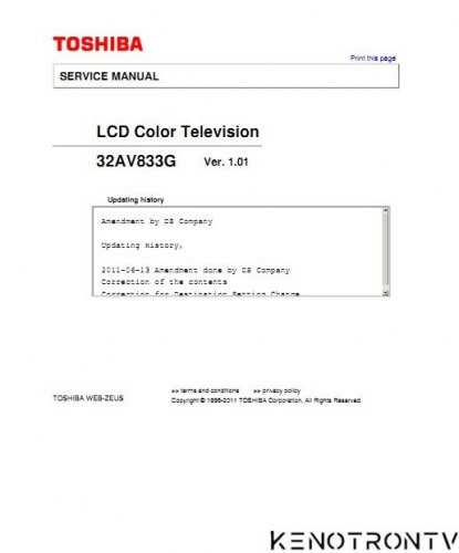 toshiba lcd tv k&auml;ytt&ouml;ohje