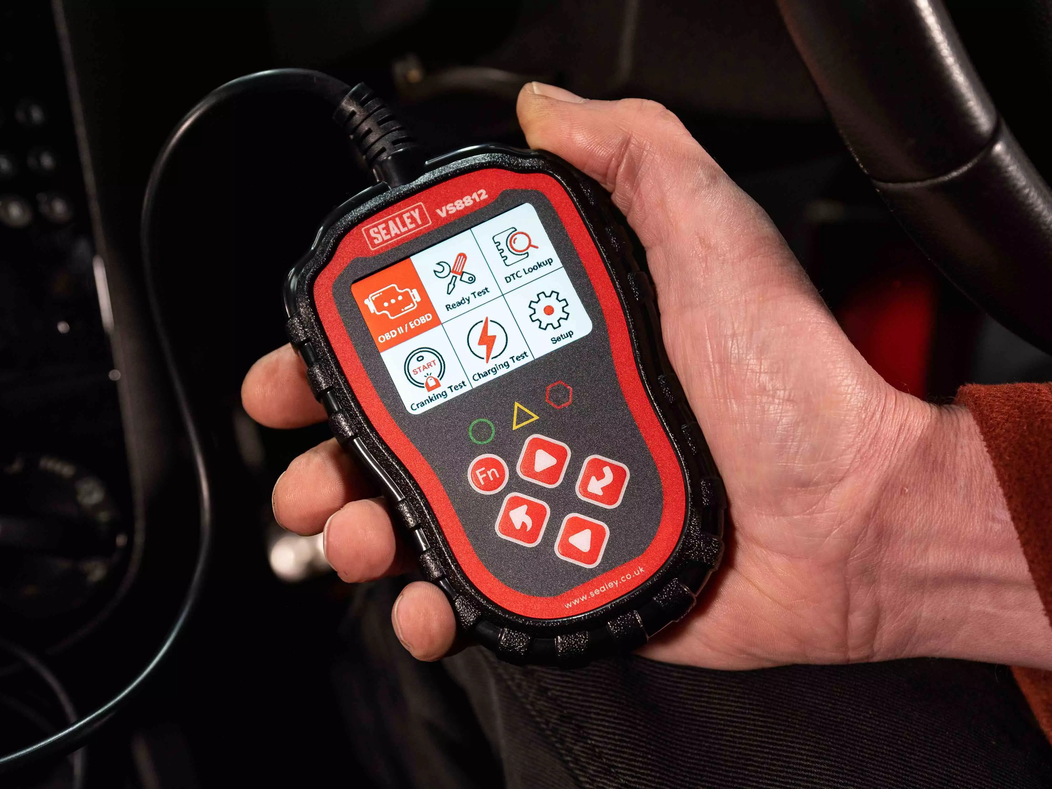 c pwr obd ii testeri s100 k&auml;ytt&ouml;ohje
