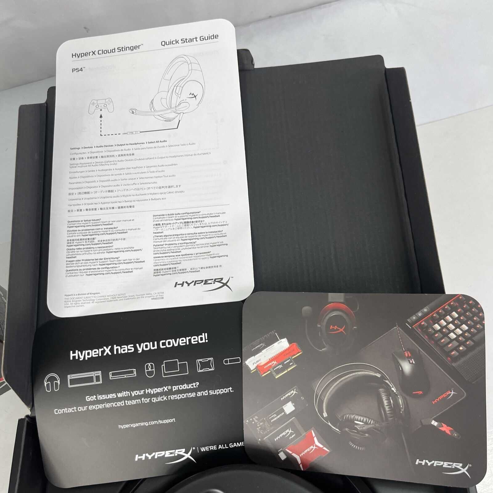 hyperx cloud stinger gaming headset k&auml;ytt&ouml;ohje