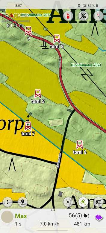 tracker seuranta lisenssin k&auml;ytt&ouml;ohje