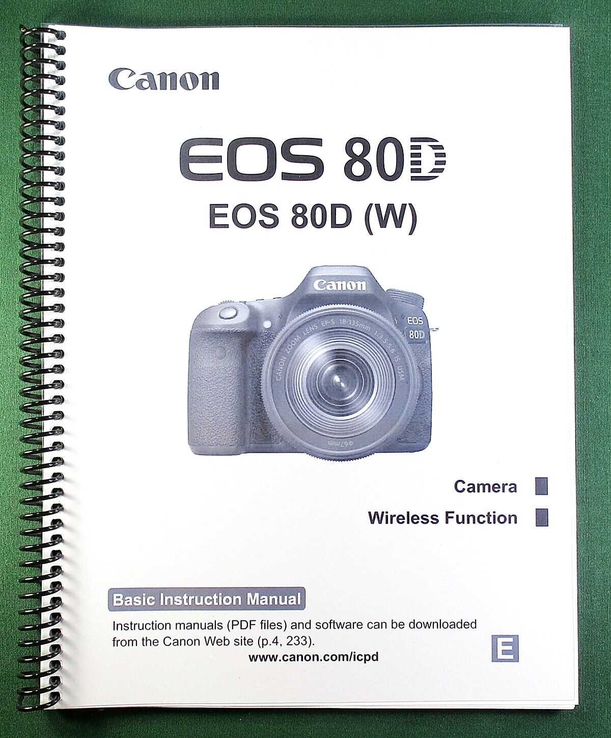 canon eos 80d k&auml;ytt&ouml;ohje suomeksi
