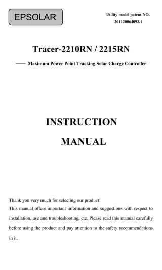 mppt solar charge controller k&auml;ytt&ouml;ohje