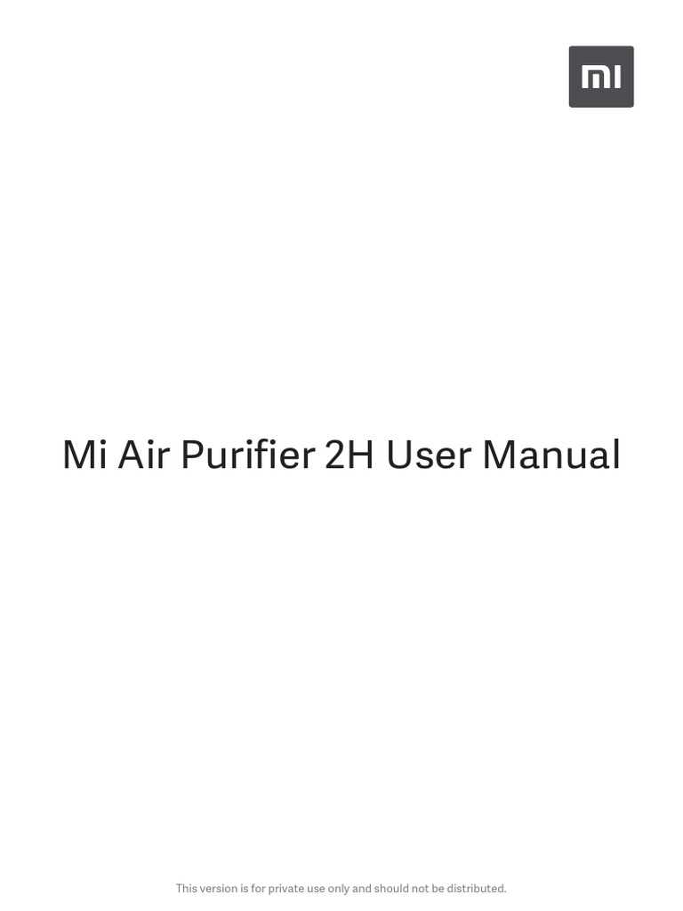 mi air purifer 2s käyttöohje mi air purifer 2s käyttöohje
