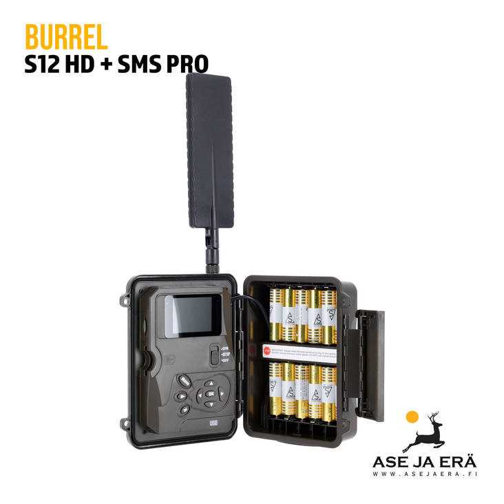 burrel s10 hd sms k&auml;ytt&ouml;ohje