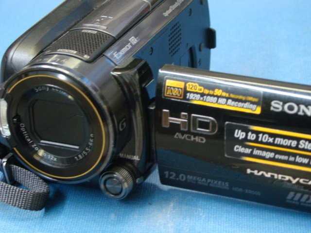 sony handycam 120 gt hdr xr500 k&auml;ytt&ouml;ohje