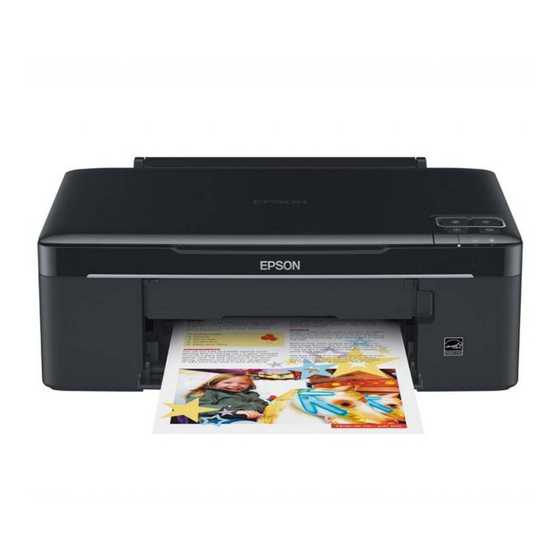 epson stylus sx100 k&auml;ytt&ouml;ohje