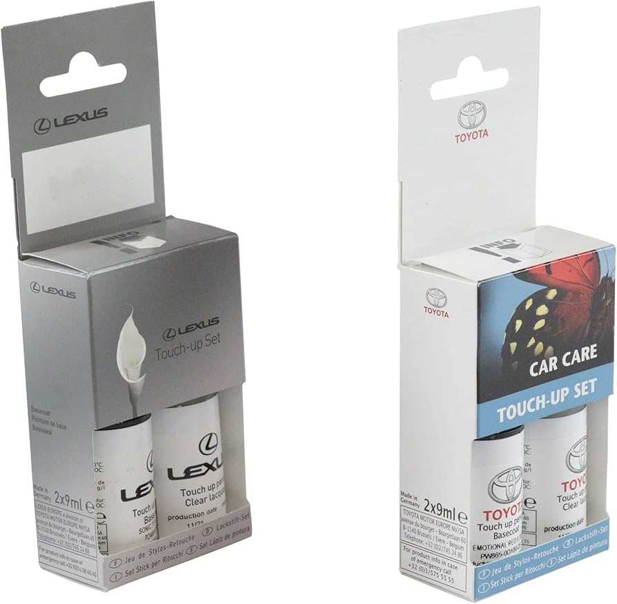 toyota touch up set k&auml;ytt&ouml;ohje