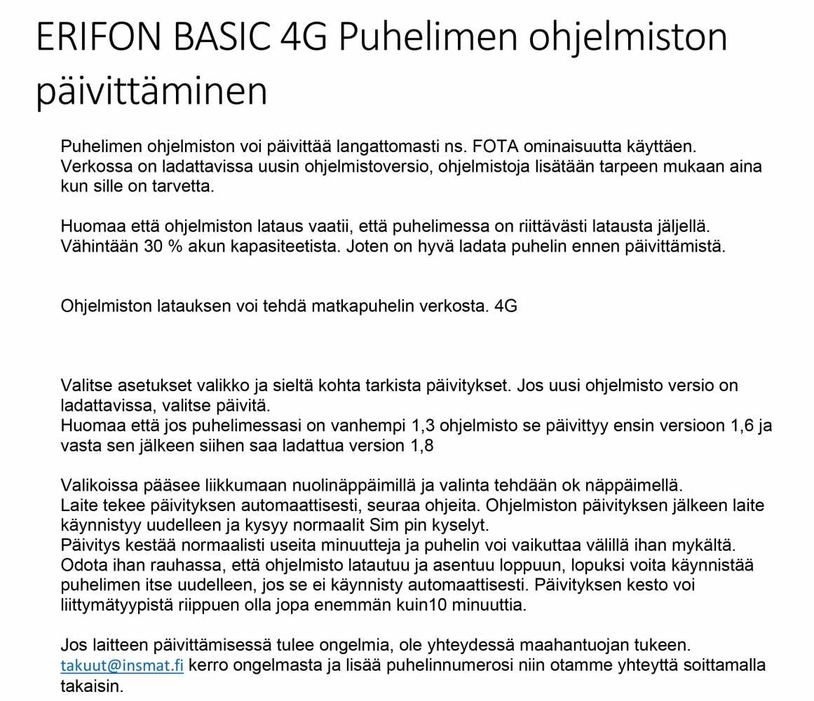 erifon rock v4 3g käyttöohje erifon rock v4 3g käyttöohje