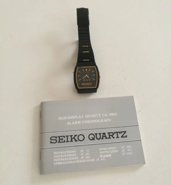 seiko ana digi k&auml;ytt&ouml;ohje