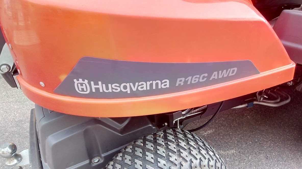 husqvarna r16c awd k&auml;ytt&ouml;ohje