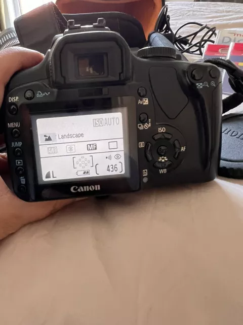 canon eos 400 d k&auml;ytt&ouml;ohje