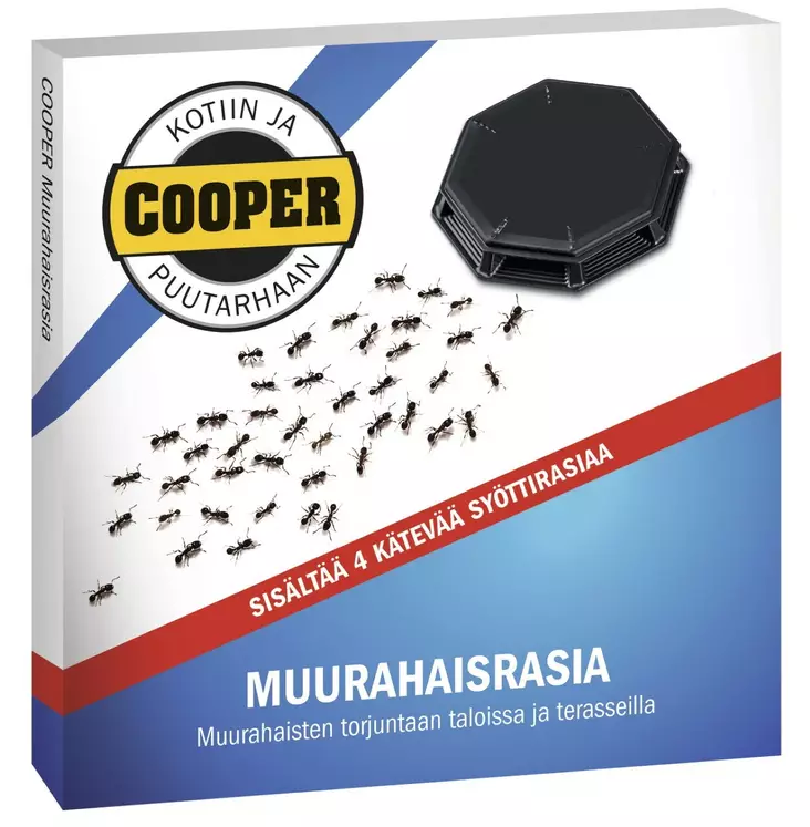 cooper kasteluaine muurahaisten torjunta k&auml;ytt&ouml;ohje