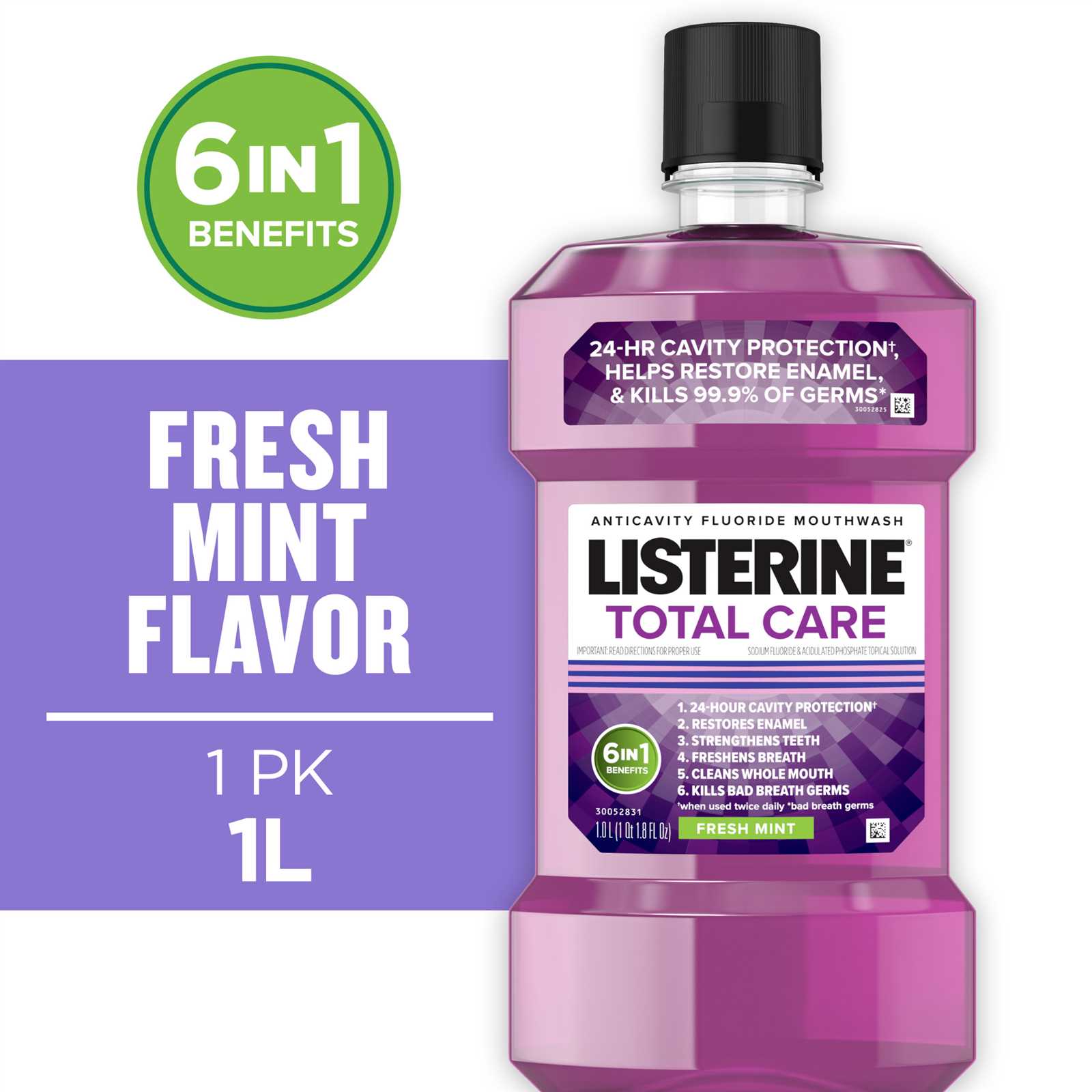 listerine total care k&auml;ytt&ouml;ohje