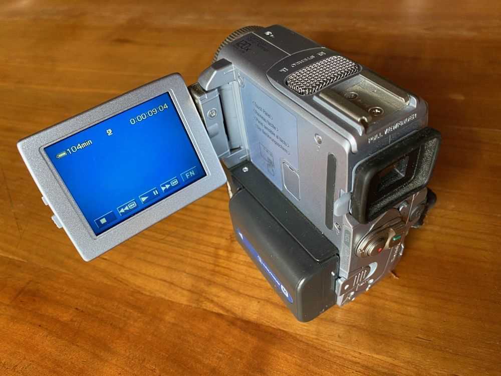 sony videokamera k&auml;ytt&ouml;ohje dcr drv19e