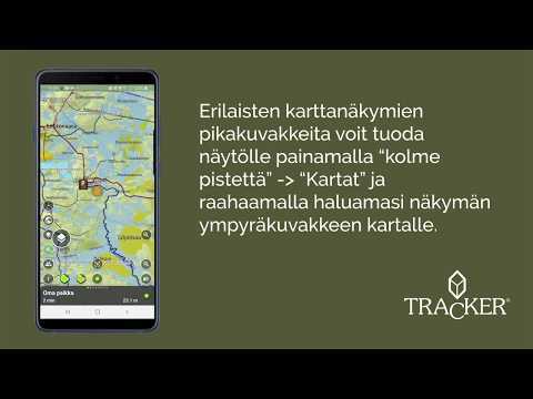 tracker hunter 3 k&auml;ytt&ouml;ohje
