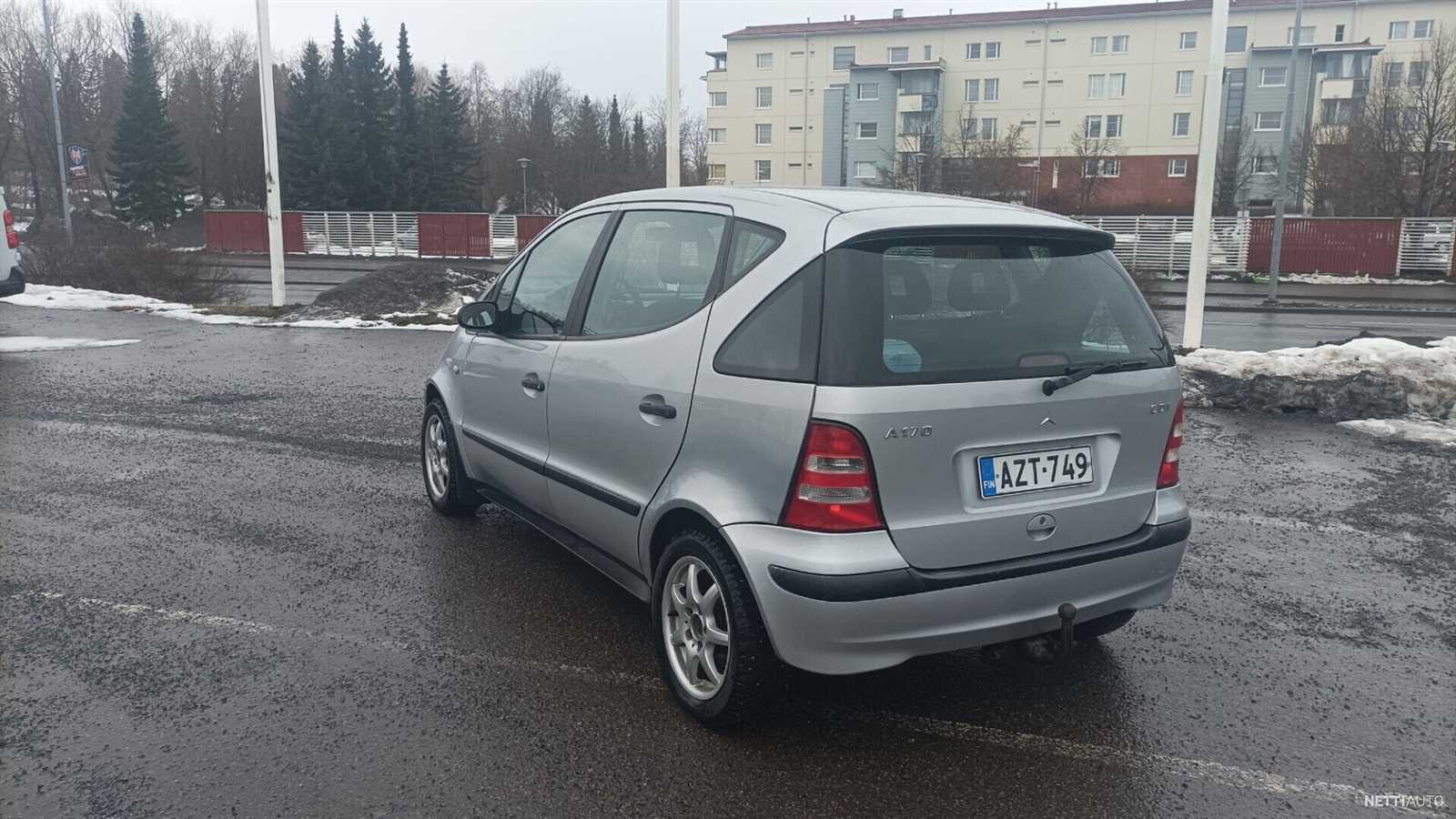 mercedes benz a 140 lang 5d a k&auml;ytt&ouml;ohje 2003