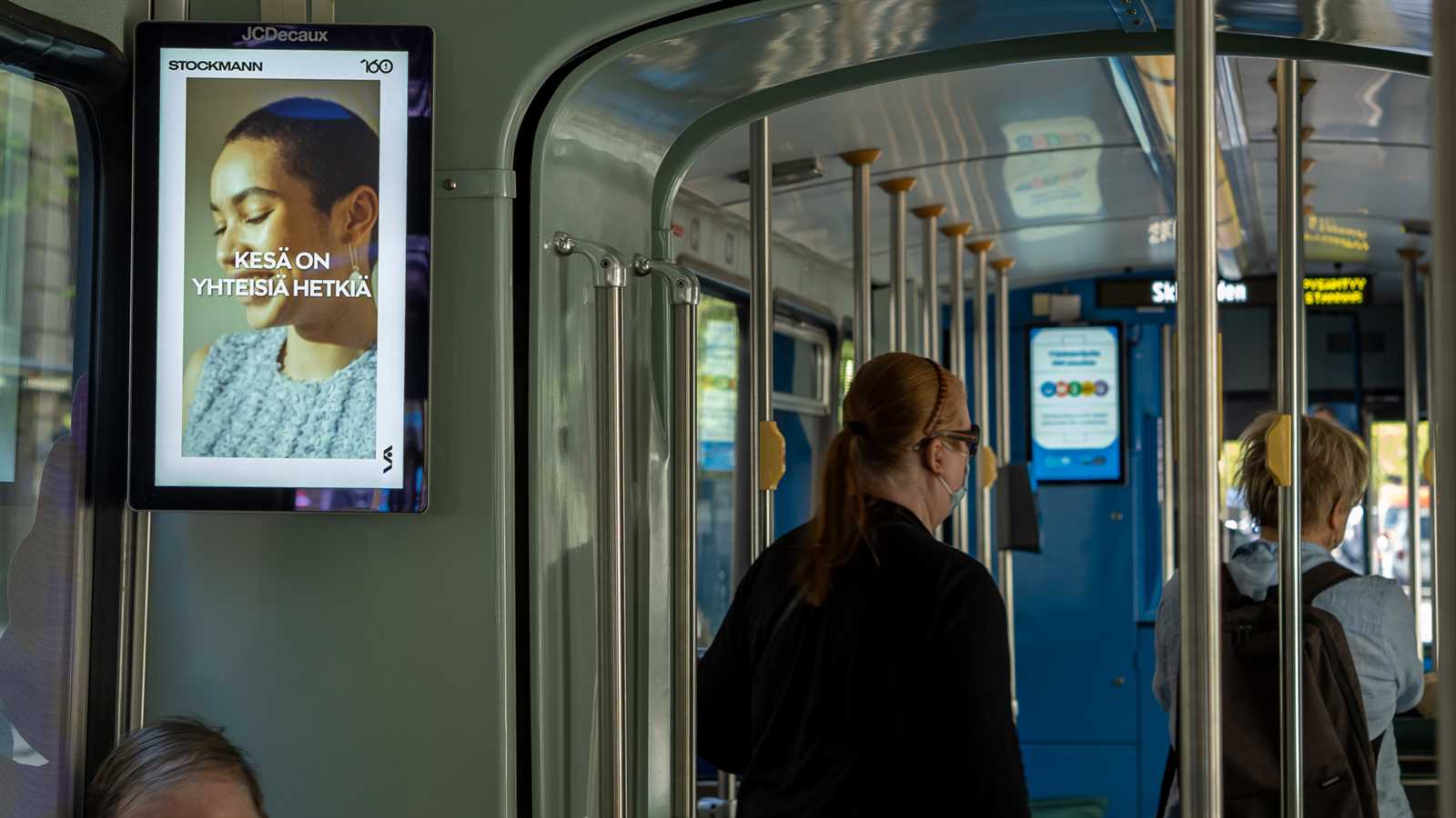 matkakortin k&auml;ytt&ouml;ohjet metro ja raitiovaunu