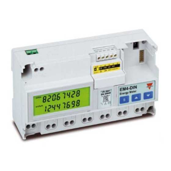 em23 din energy meter käyttöohje em23 din energy meter käyttöohje