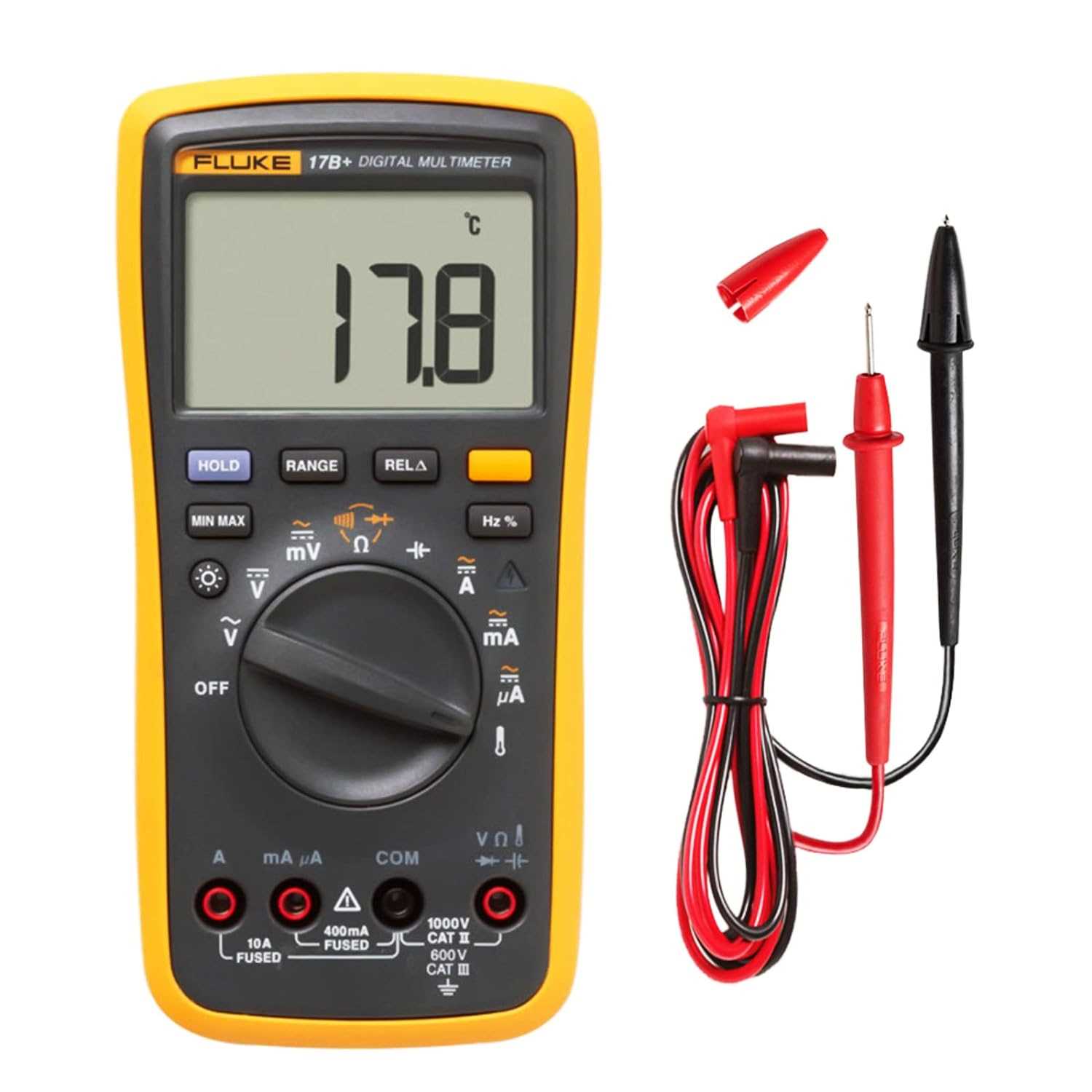 digital multimeter cat ii k&auml;ytt&ouml;ohje