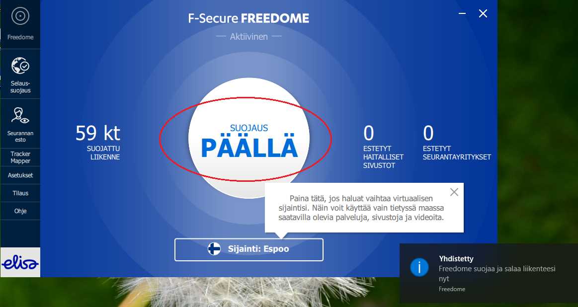 elisa netti plus vpn k&auml;ytt&ouml;ohje