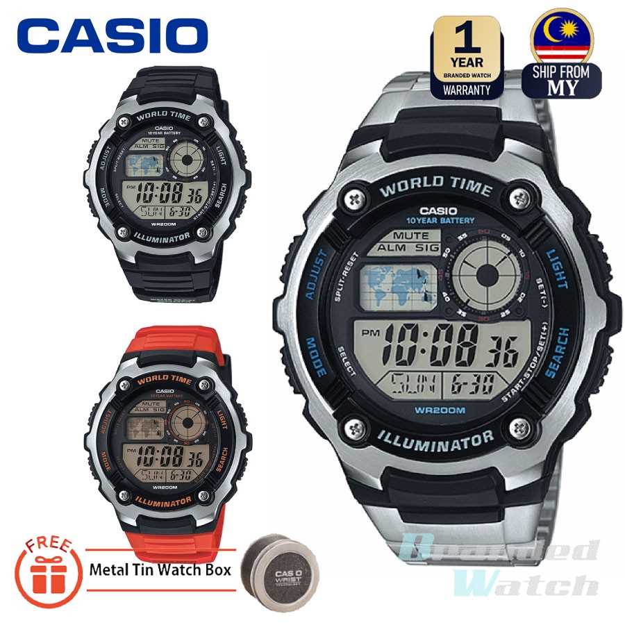 casio k&auml;ytt&ouml;ohje ae 2100w