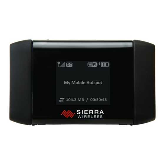 sierra wireless aircard 762s k&auml;ytt&ouml;ohje