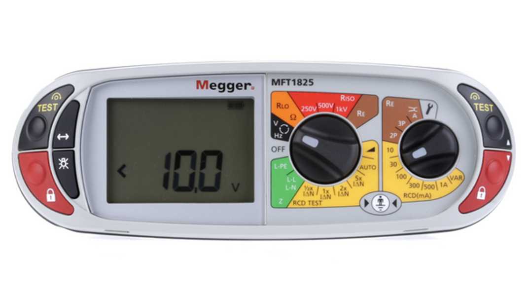 megger mft 1815 k&auml;ytt&ouml;ohje
