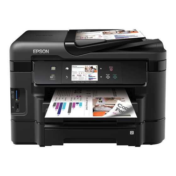 epson wf 2750dwf k&auml;ytt&ouml;ohje
