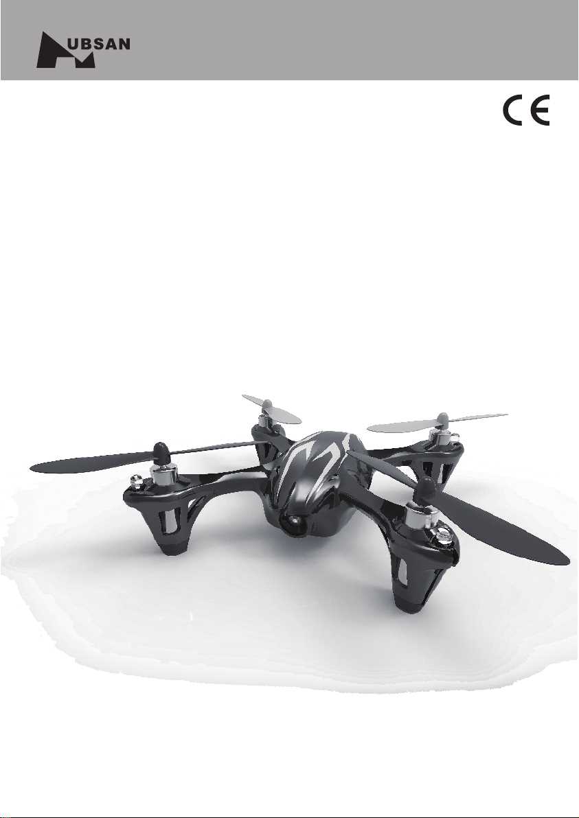 hubsan x4 plus k&auml;ytt&ouml;ohje