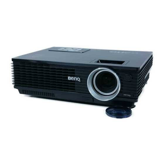 benq mp721c videotykki k&auml;ytt&ouml;ohje suomeksi