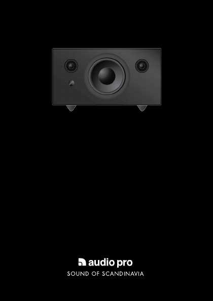 audio pro addon t8 k&auml;ytt&ouml;ohje