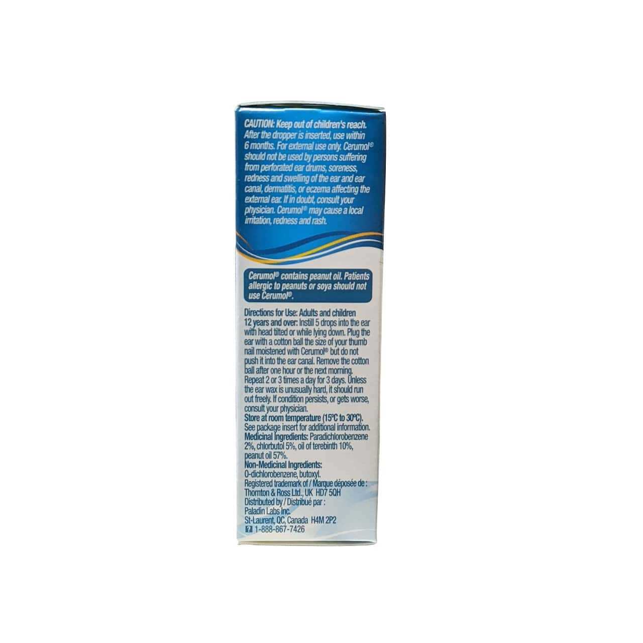 cerumol 1 ml k&auml;ytt&ouml;ohje