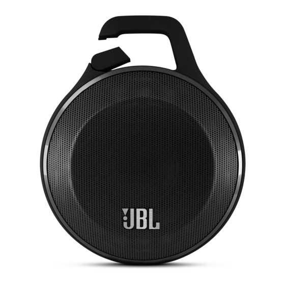 jbl clip 2 k&auml;ytt&ouml;ohje