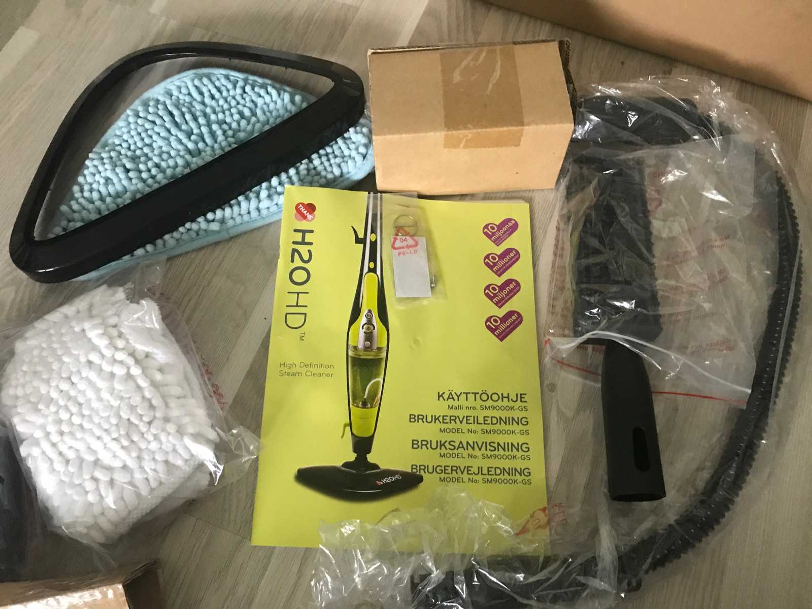 h2ohd malli sm9000k gs k&auml;ytt&ouml;ohjeet