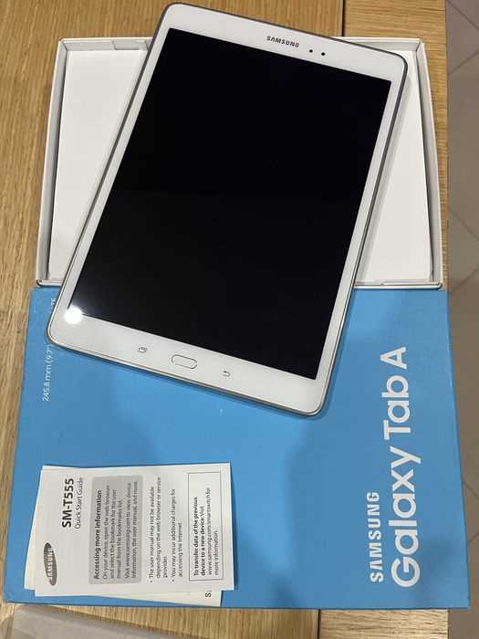 samsung galaxy tab a sm t555 k&auml;ytt&ouml;ohje