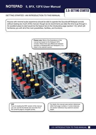soundcraft notepad 12fx k&auml;ytt&ouml;ohje