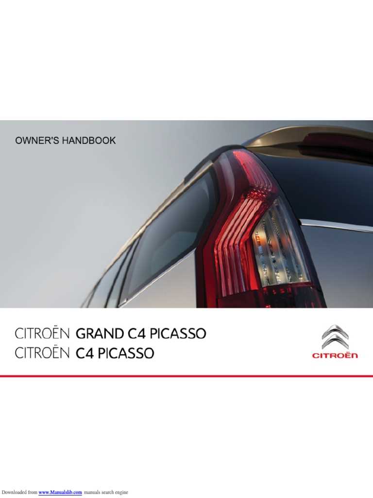 citroen grand picasso c4 2008 k&auml;ytt&ouml;ohje