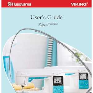 husqvarna opal plus k&auml;ytt&ouml;ohje