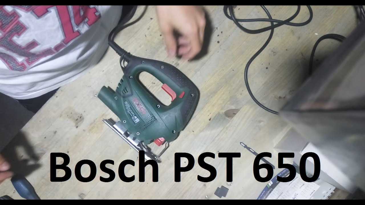 bosch pst 650 k&auml;ytt&ouml;ohje