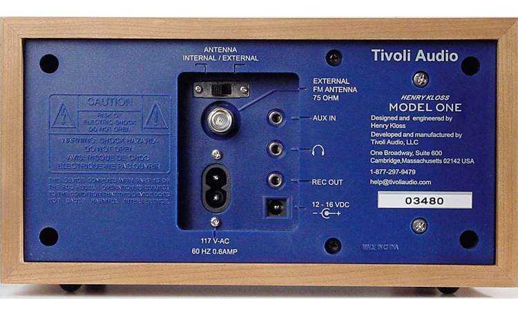 tivoli model one digital k&auml;ytt&ouml;ohje