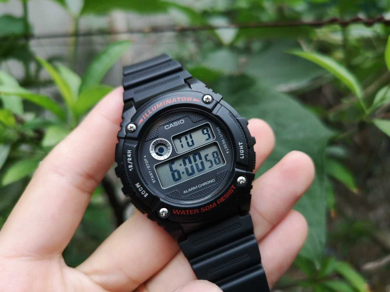 casio w 216h 1bvef k&auml;ytt&ouml;ohje