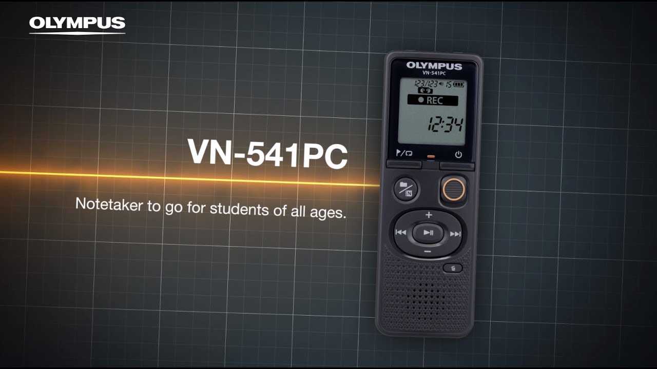 olympus vn 541pc k&auml;ytt&ouml;ohje pdf